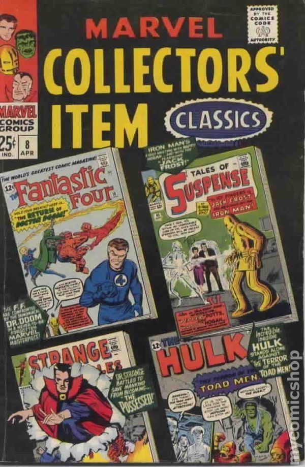 Marvel Collectors' Item Classics Marvel Collectors Item Classics 1966 comic books