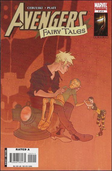 Marvel Fairy Tales Avengers Fairy Tales 2 A May 2008 Comic Book by Marvel