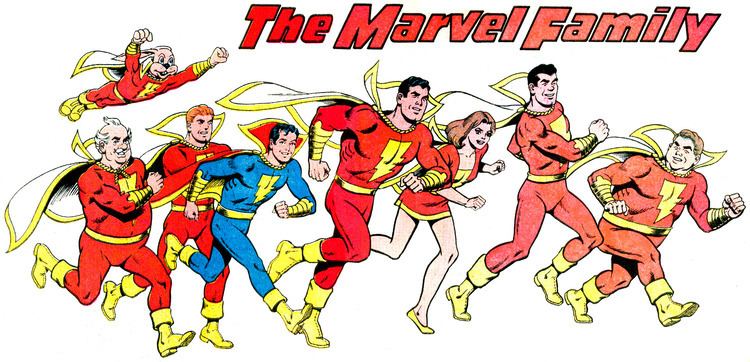 Marvel Family Captain Marvel and the Marvel Family