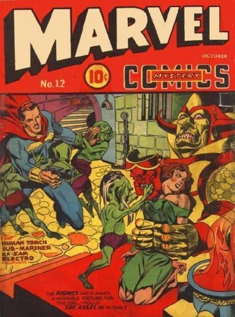 Marvel Mystery Comics Marvel Mystery Comics 3 The Menace From Mars Issue