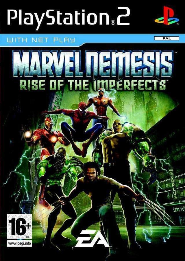 Marvel Nemesis: Rise of the Imperfects Marvel Nemesis Rise of the Imperfects Box Shot for PlayStation 2