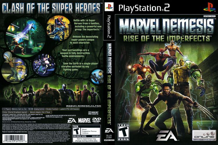 Marvel Nemesis: Rise of the Imperfects wwwtheisozonecomimagescoverps2424jpg