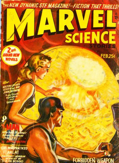 Marvel Science Stories Contents Lists
