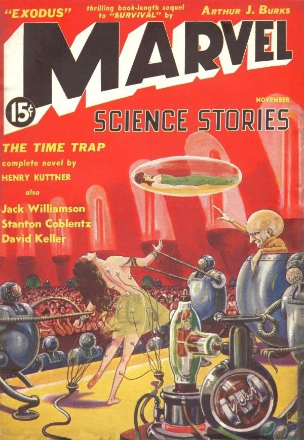 Marvel Science Stories Marvel Pulp Covers