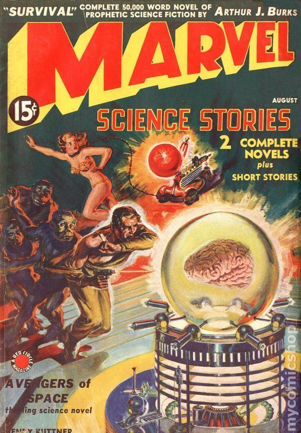 Marvel Science Stories Marvel Science Stories 1938 pulp comic books