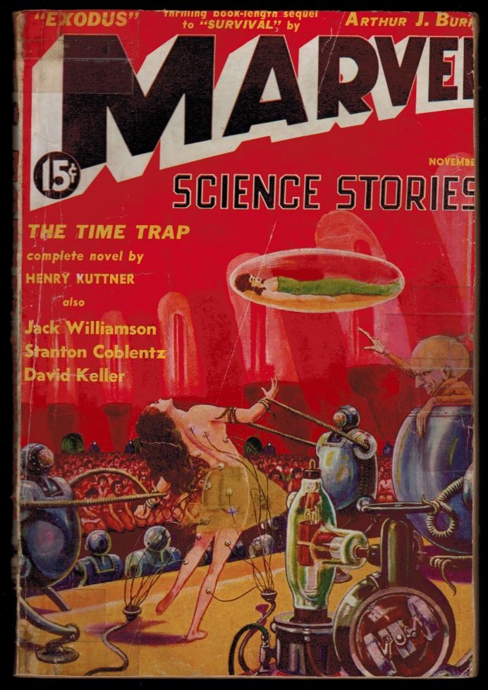 Marvel Science Stories MARVEL SCIENCE STORIES Magazine Vol 1 No 2 November 1938 Vol 1
