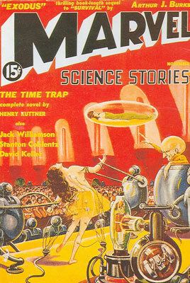 Marvel Science Stories SciFi East and West Comic Books