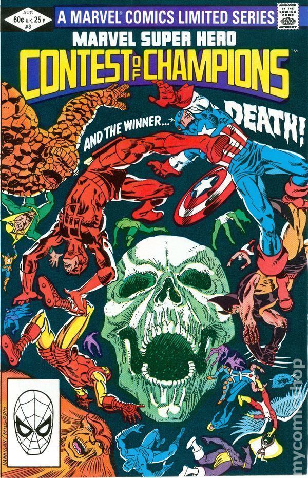 Marvel Super Hero Contest of Champions Marvel Super Hero Contest of Champions 1982 comic books