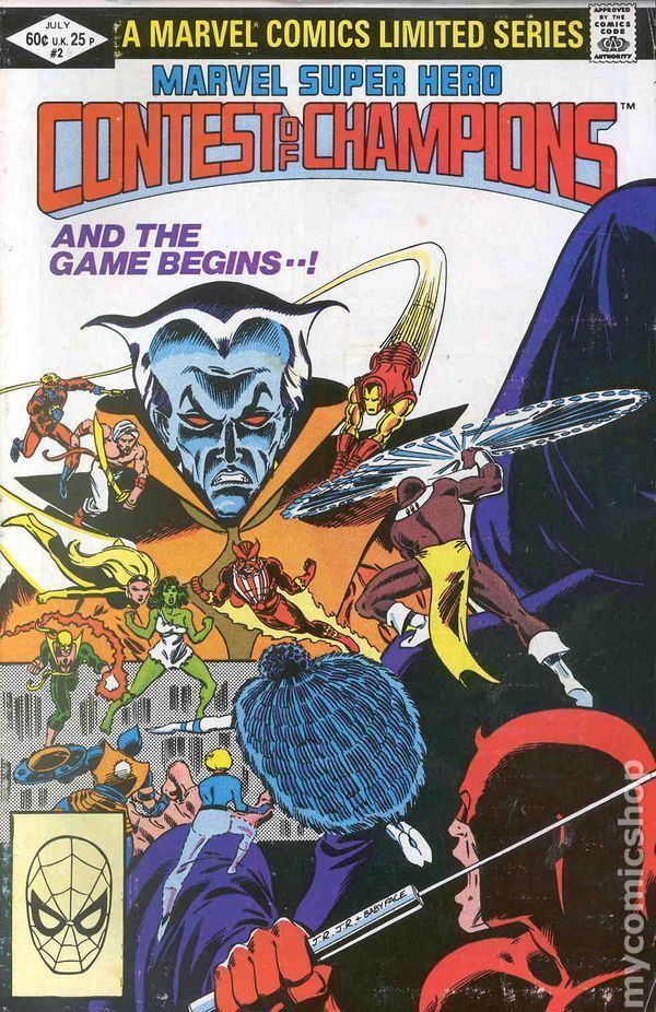 Marvel Super Hero Contest of Champions Marvel Super Hero Contest of Champions 1982 comic books