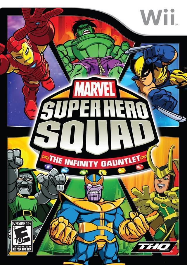 Marvel Super Hero Squad: The Infinity Gauntlet Marvel Super Hero Squad The Infinity Gauntlet Box Shot for Wii