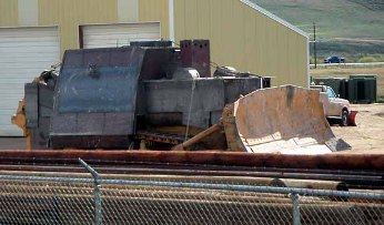 Marvin Heemeyer's armored bulldozer