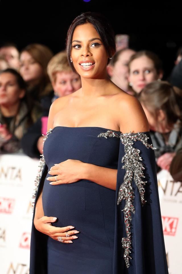 Marvin Humes Pregnant Rochelle Humes marks pending arrival of new baby with