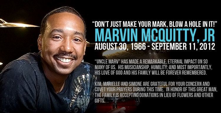 Marvin McQuitty Pro WorshipDrummer Marvin McQuitty Passes Away Worship Drummer