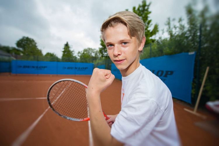 Marvin Möller Archivperle Marvin Mller mit 14 Ich will Profi werden tennis