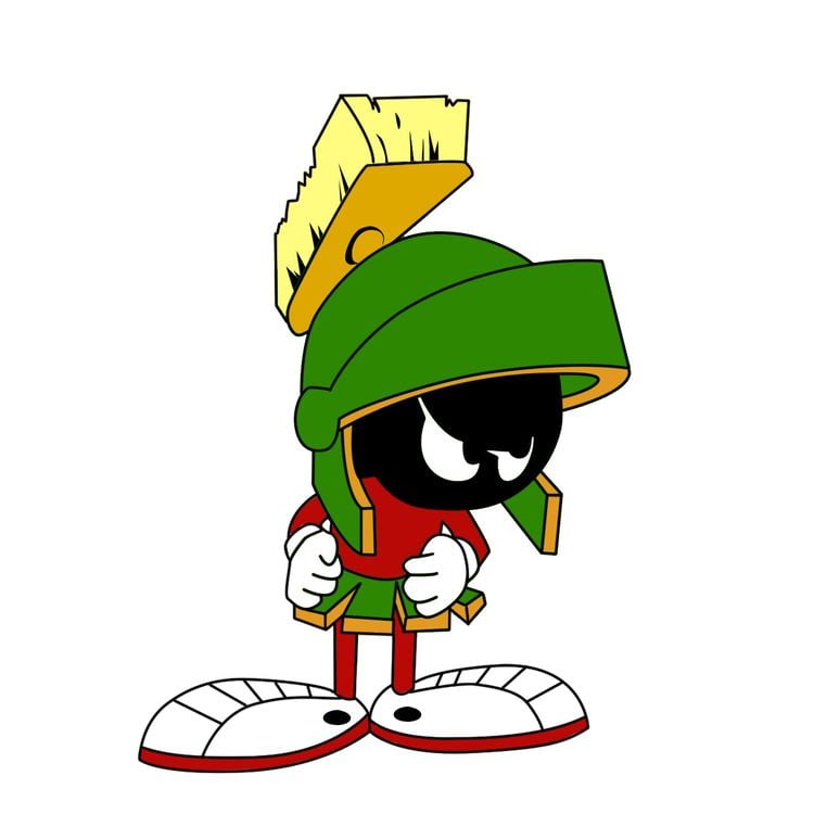 Marvin the Martian How to Draw Marvin the Martian 8 Steps with Pictures wikiHow