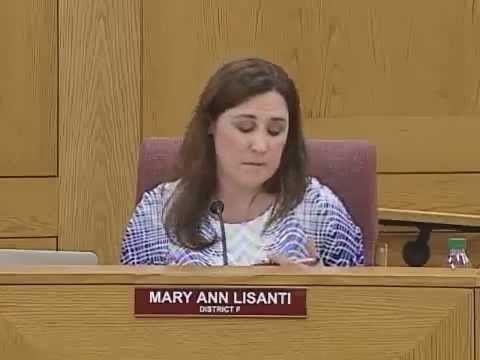 Mary Ann Lisanti Councilwoman Lisanti Comments on Teachers Salaries in Harford County