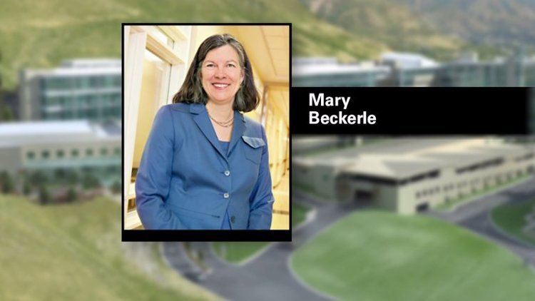 Mary Beckerle Former CEO of Huntsman Cancer Institute Dr Beckerle reinstated