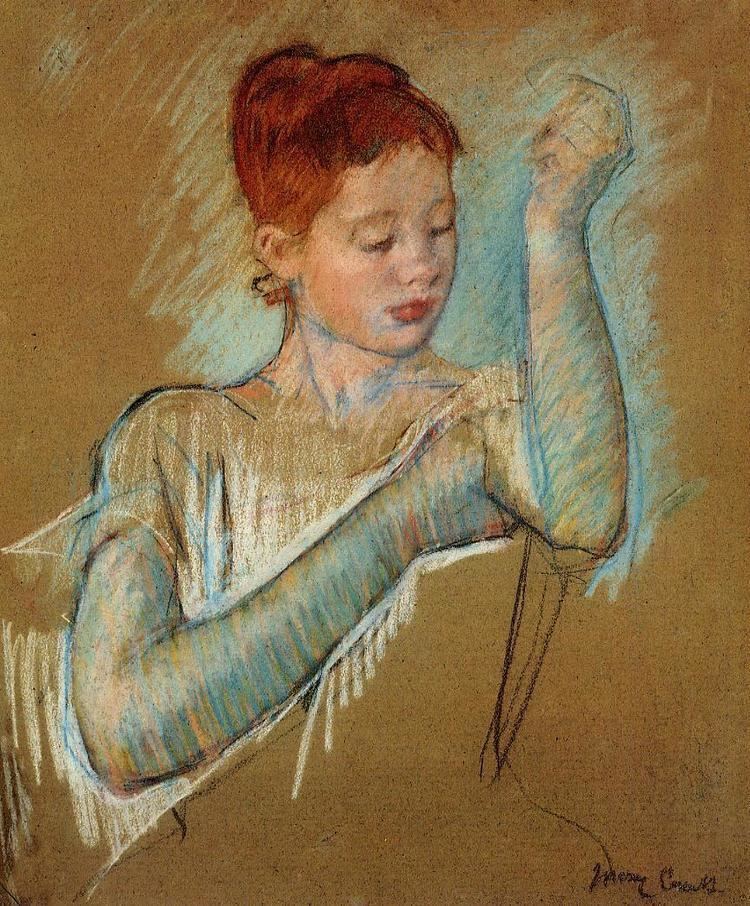 Mary Cassatt The Long Gloves Mary Cassatt WikiArtorg