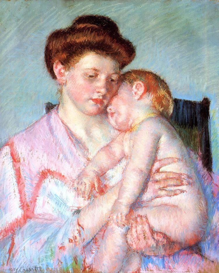 Mary Cassatt Sleepy Baby Mary Cassatt WikiArtorg