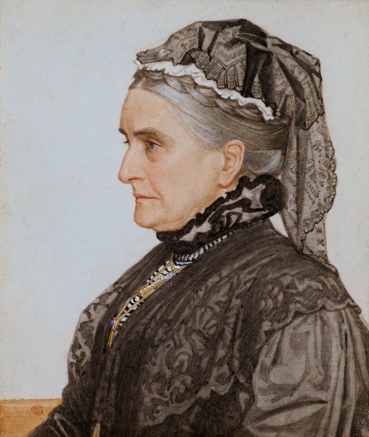 Mary Dixey Lady Ellen Mary Dixey nee Perrins of Malvern by CHARLES MARCH GERE