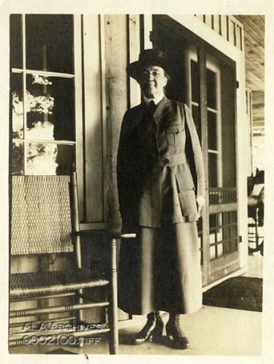 Mary Eileen Ahern Mary Eileen Ahern in Uniform The American Library Association Archives
