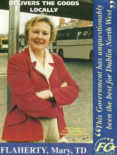 Mary Flaherty (politician) Mary Flaherty Fine Gael 1997 Dublin North West Irish Election