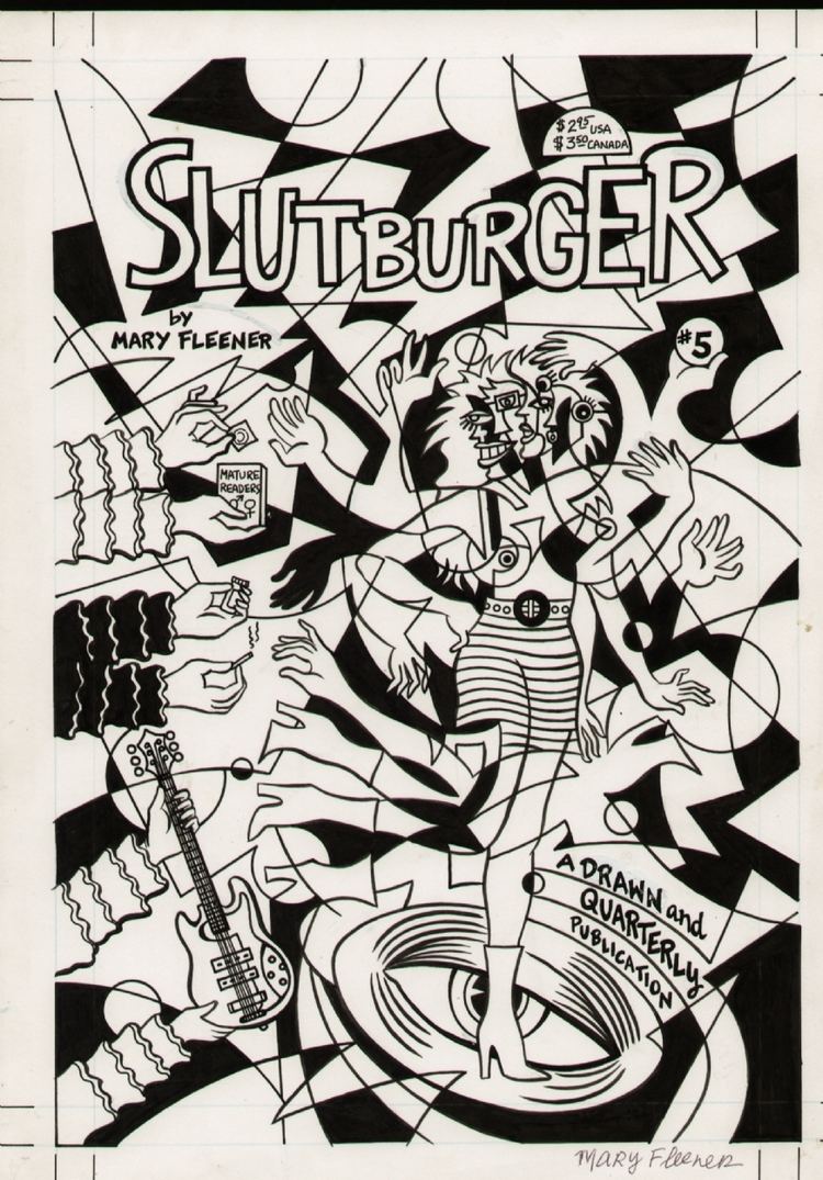 Mary Fleener Slutburger 5 cover by Mary Fleener in LEN CALLO 39s