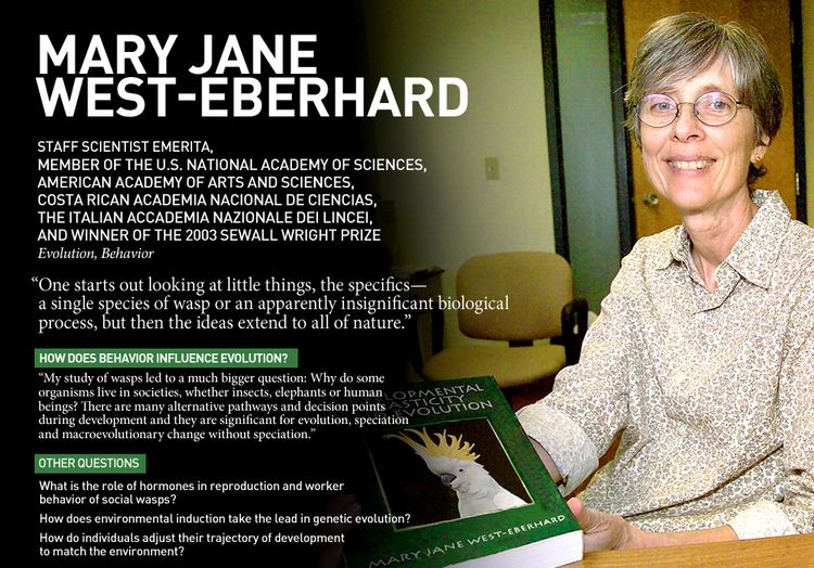 Mary Jane West-Eberhard Smithsonian Tropical Research InstituteMary Jane WestEberhard