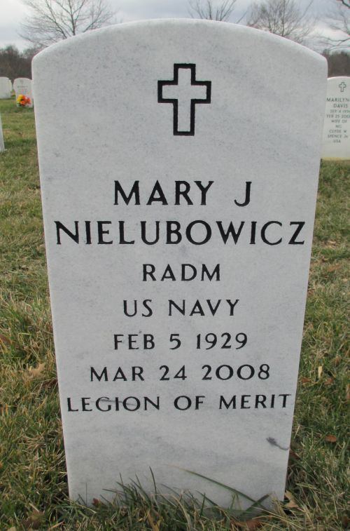 Mary Joan Nielubowicz Adm Mary Joan Nielubowicz 1929 2008 Find A Grave Memorial