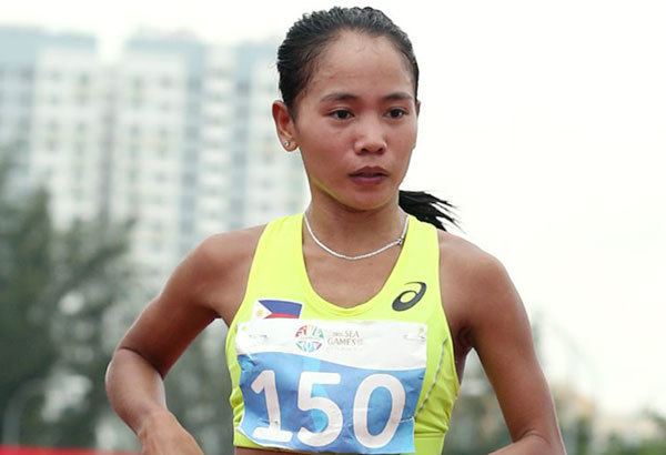 Mary Joy Tabal Pinoy marathoner Tabal finishes Rio Olympic race places 124th