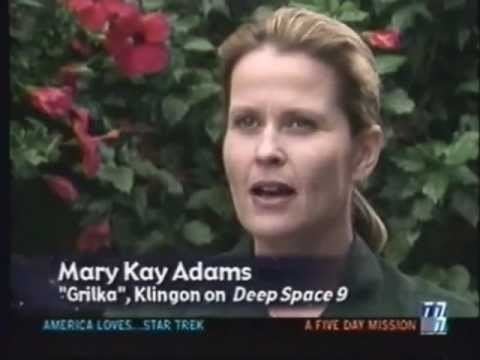 Mary Kay Adams Mary Kay Adams on America Loves Star Trek YouTube