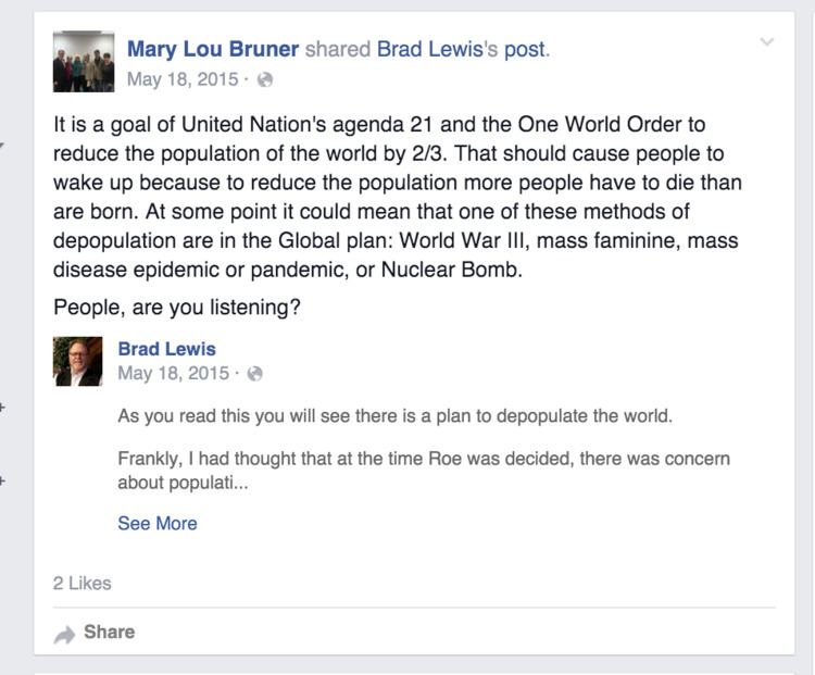 Mary Lou Bruner Meet the Science and MuslimHating Conspiracy Theorist Running for
