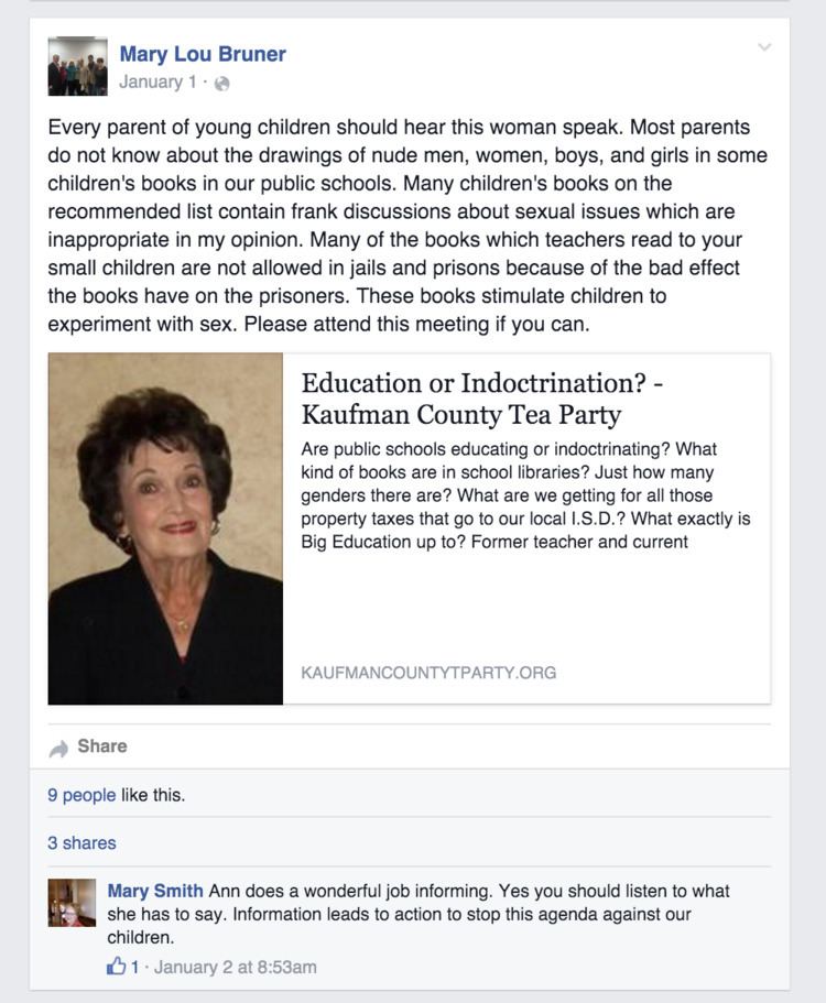 Mary Lou Bruner Texas Political Hopeful Claims Obama Was A 39Male Prostitute39 The