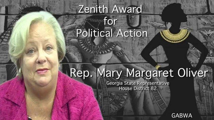 Mary Margaret Oliver Rep Mary Margaret Oliver GABWA 2014 Zenith Award for Political