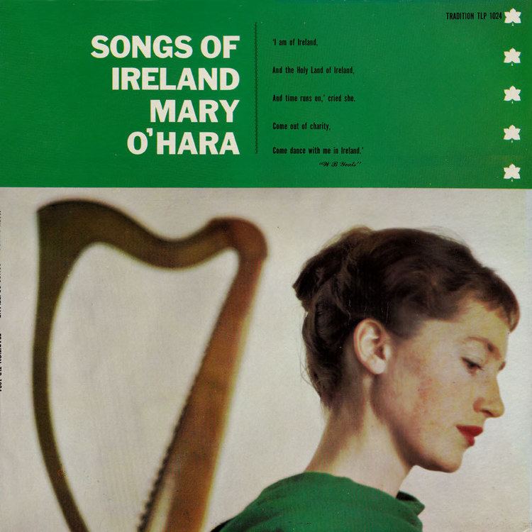 Mary O'Hara Mary O39Hara Songs of Ireland Tradition Records at the Clancy