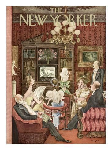 Mary Petty The New Yorker Cover February 4 1950 Poster Print by