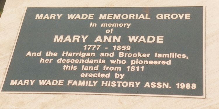 Mary Wade Mary Wade