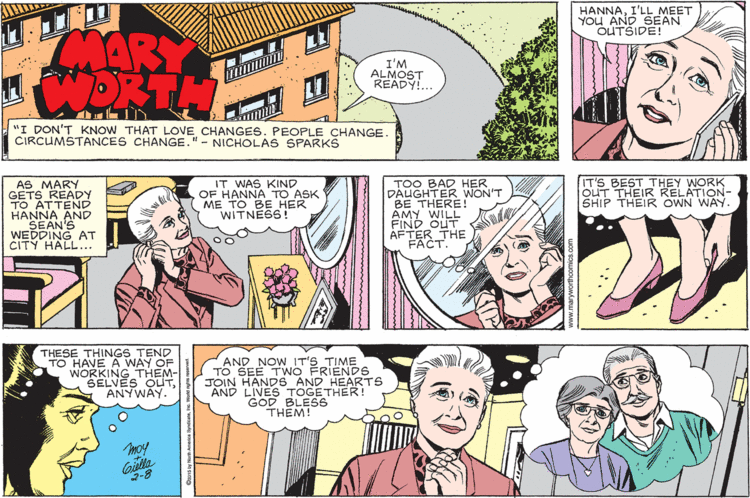 Mary Worth Mary Worth Another Blog Meanwhile