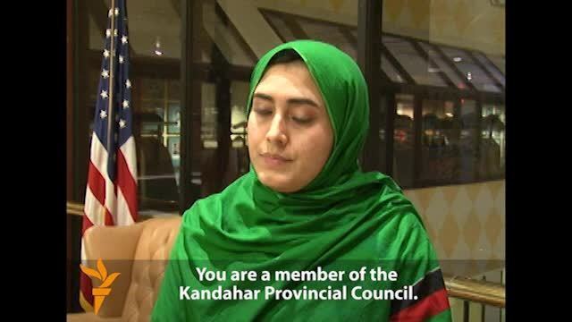 Maryam Durani US State Dept Honors Afghan Lawmaker Maryam Durani