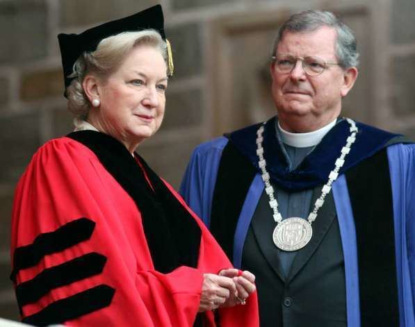 Maryanne Trump Barry Maryanne Trump Barry receives an honorary degree from