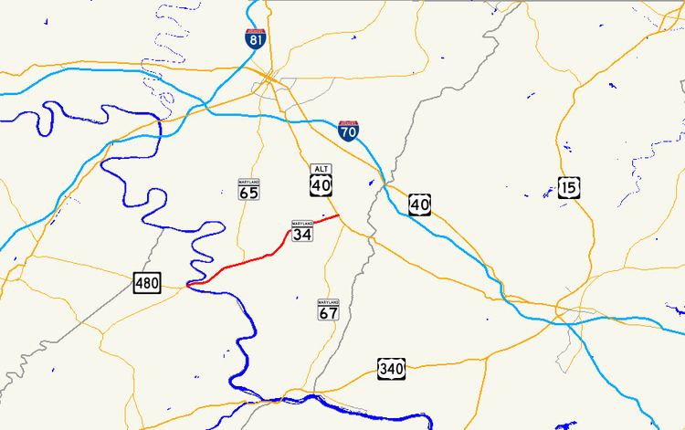 Maryland Route 34 - Alchetron, The Free Social Encyclopedia