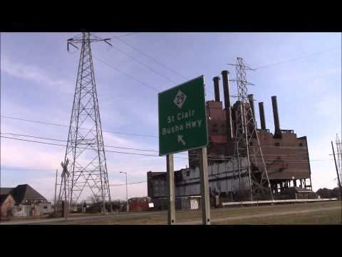 Marysville Power Plant DTE Energy Marysville Power Plant Dismantling 3152015 YouTube