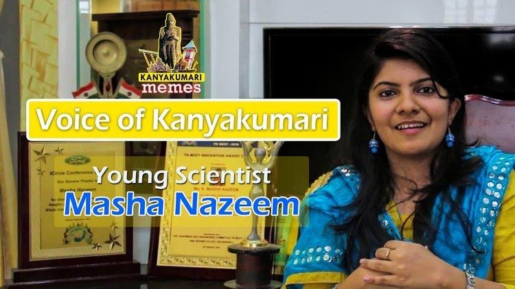 Masha Nazeem Young Scientist Masha Nazeem Voice of Kanyakumari YouTube