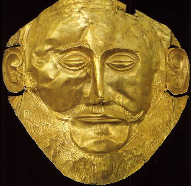 Mask of Agamemnon The Mask of Agamemnon HistoryWiz Mycenaean Civilization