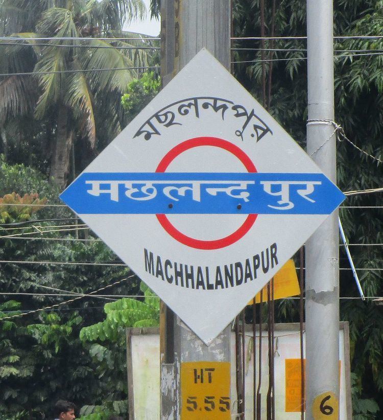 Maslandapur railway station