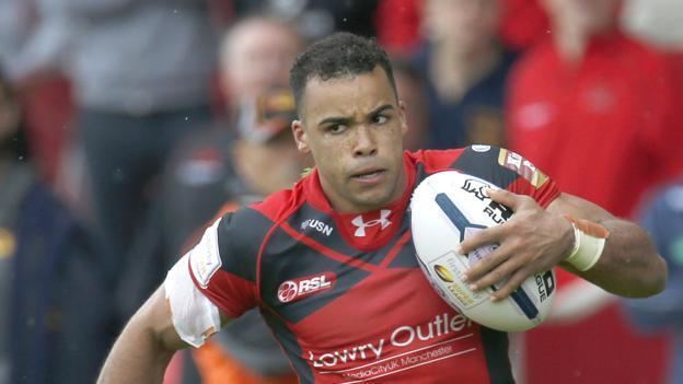Mason Caton-Brown Mason CatonBrown Salford winger out for up to 12 weeks with leg