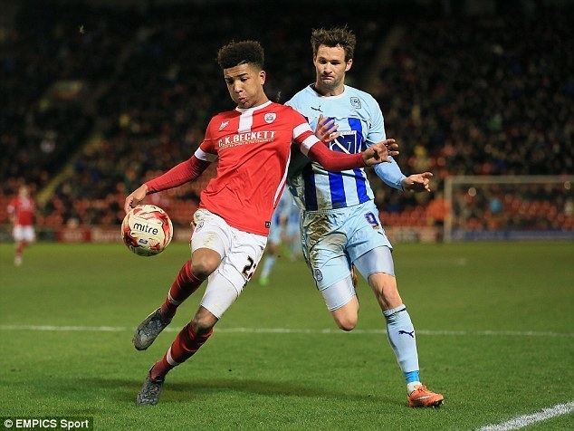 Mason Holgate Manchester United hand trial to Barnsley defender Mason