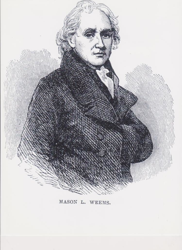 Mason Locke Weems Mason Locke quotParsonquot Weems Weems Collections