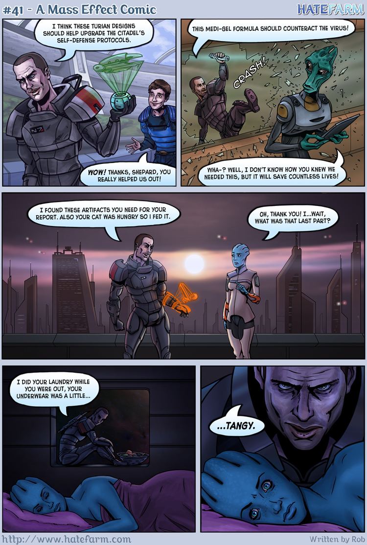 Mass Effect (comics) A Mass Effect Comic by Drobile on DeviantArt