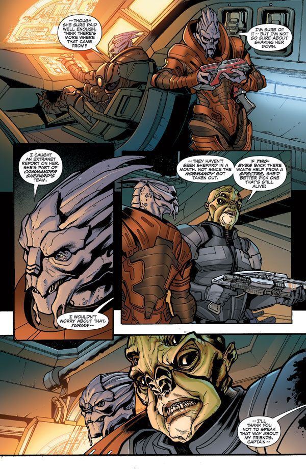 Mass Effect: Redemption Preview Mass Effect Redemption 1 Page 2 comiXology